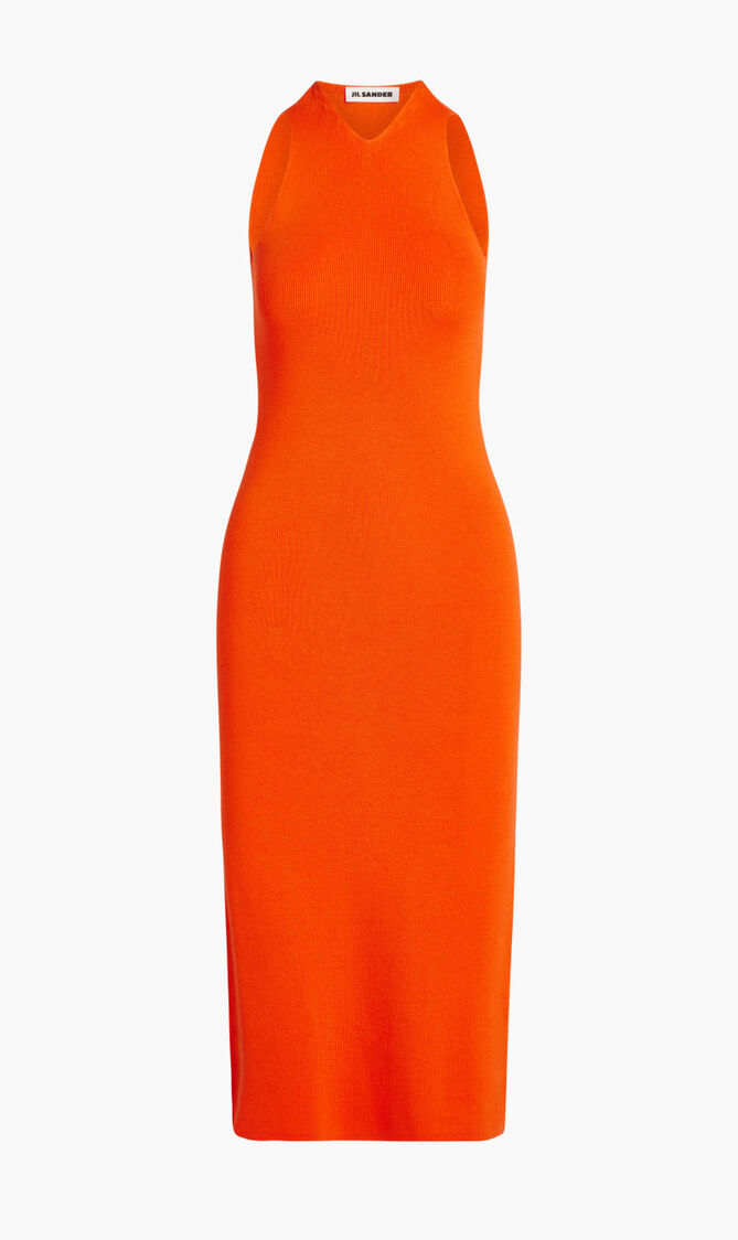 Sleeveless Wool Dress
