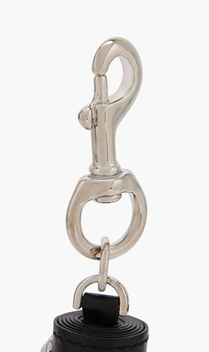 PLAIN FRIBGED KEY RING