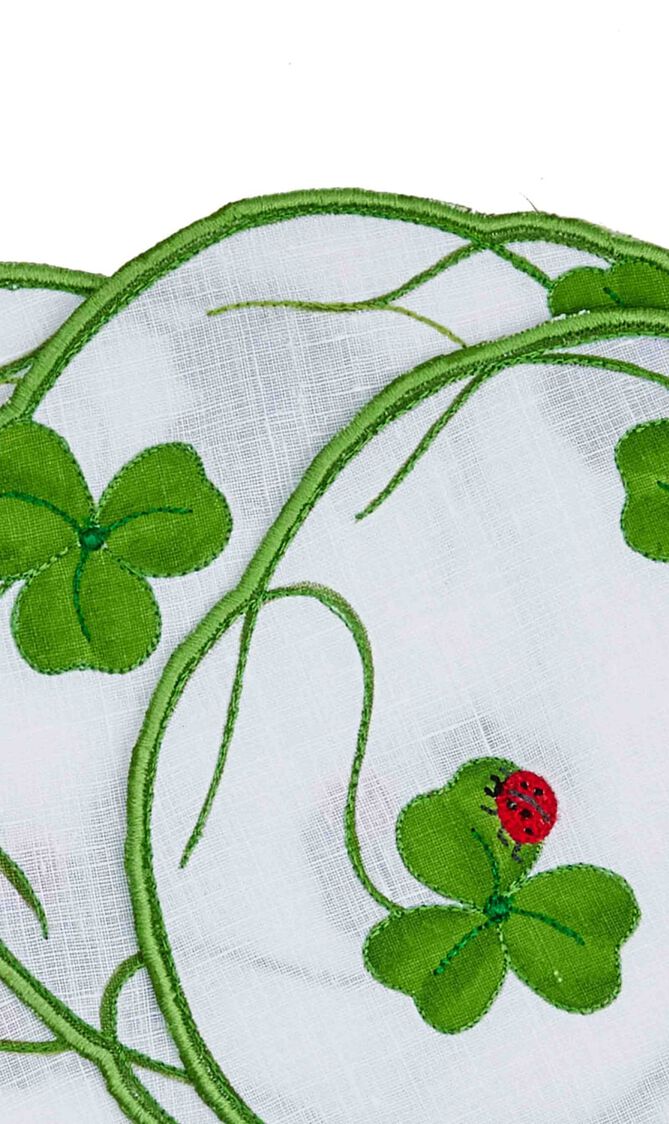 طقم لاكي المؤلف من 4 قواعد أكواب باللون الأخضر طقم لاكي المؤلف من 4 قواعد أكواب باللون الأخضر