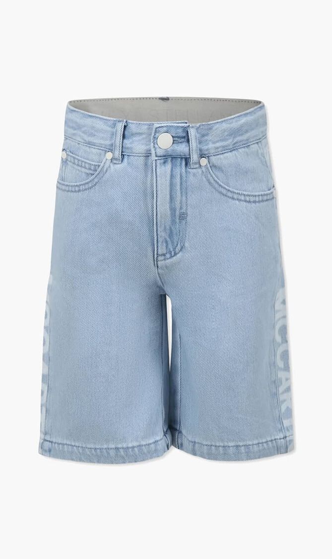 Logo Print Shorts