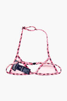 Givly Micro Turtle Triangle Halter Top Givly Micro Turtle Triangle Halter Top