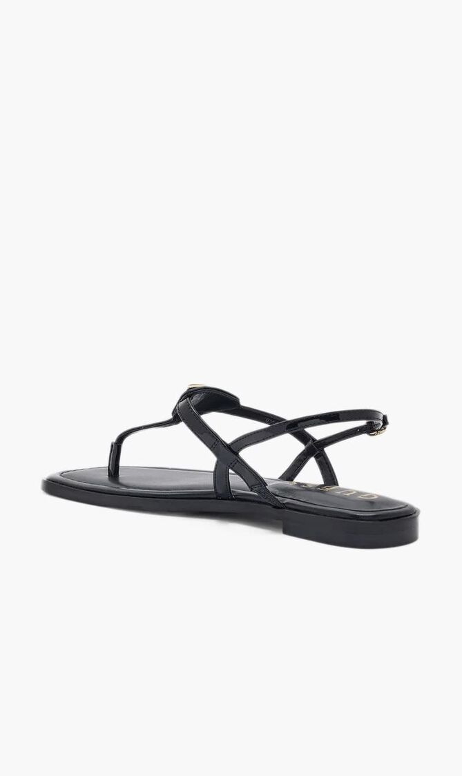 RAINEY FLAT SANDALS FANCY PATENT PU