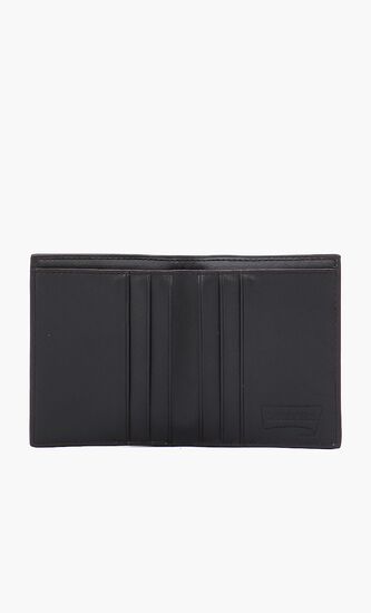 Metal Logo Bi-Fold Wallet