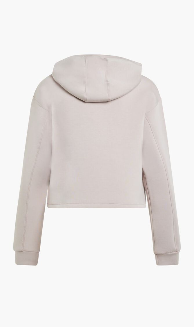 Alisa Hooded Eco Soft Tech Scuba Sweater