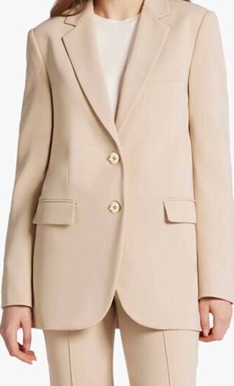 Crepe Boyfriend Blazer