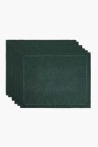 Feliz Placemat Dark Green Set Of 6