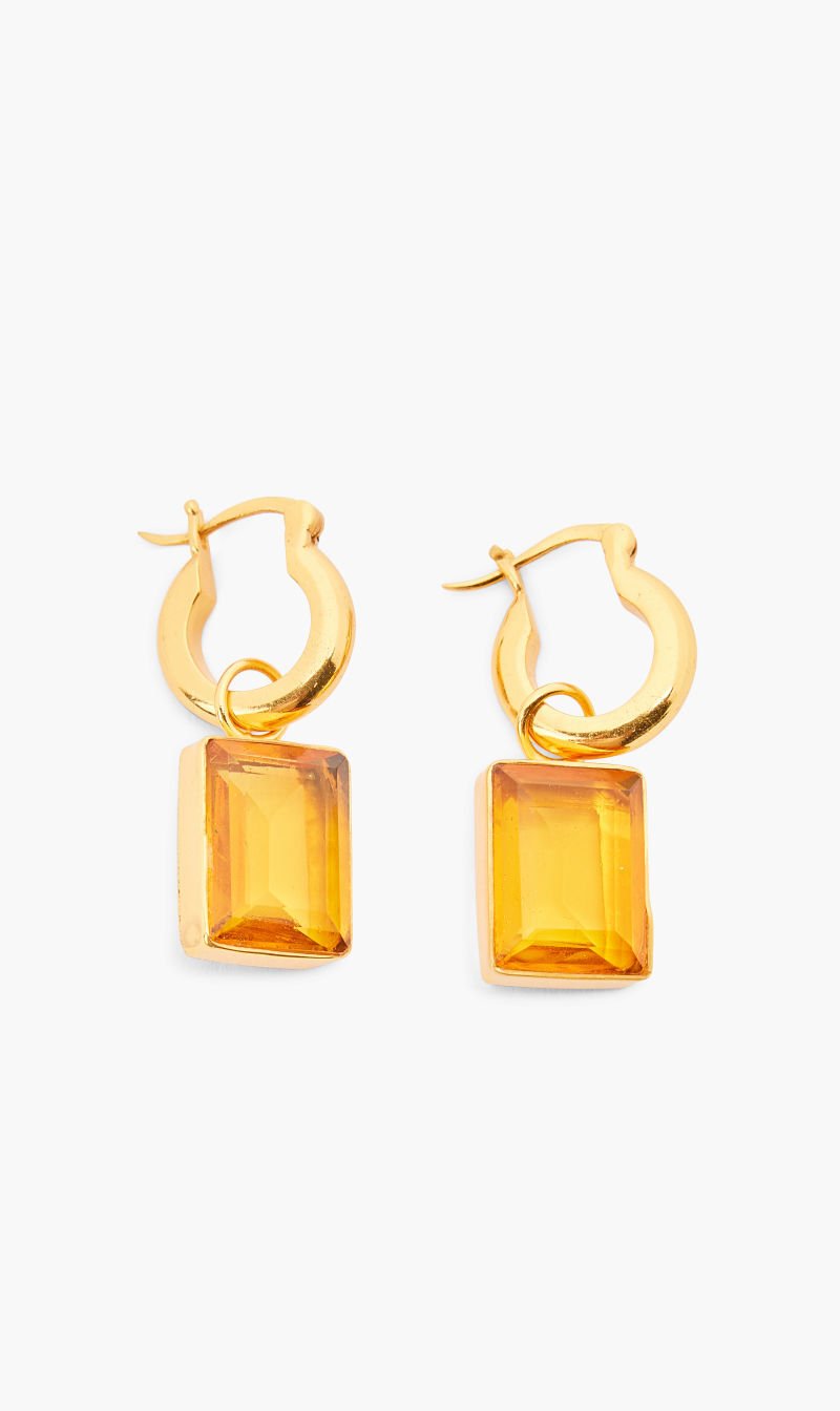 Citrine earrings store