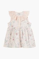 Floral Print Ruffled Dress