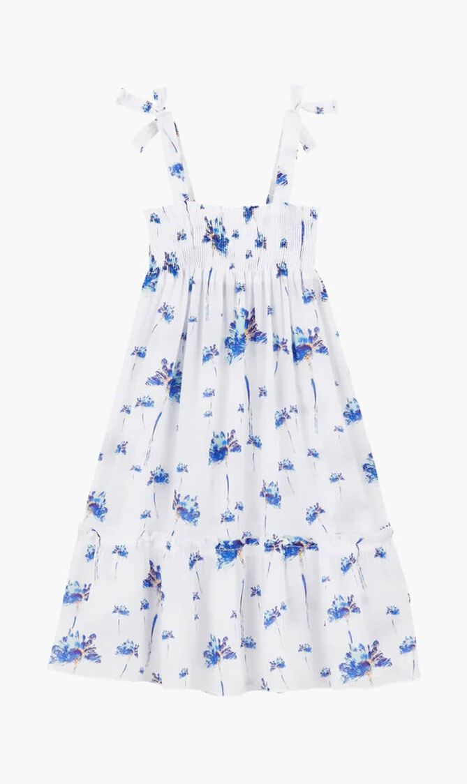 Viscose Shiny Herbier Dress