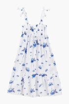 Viscose Shiny Herbier Dress
