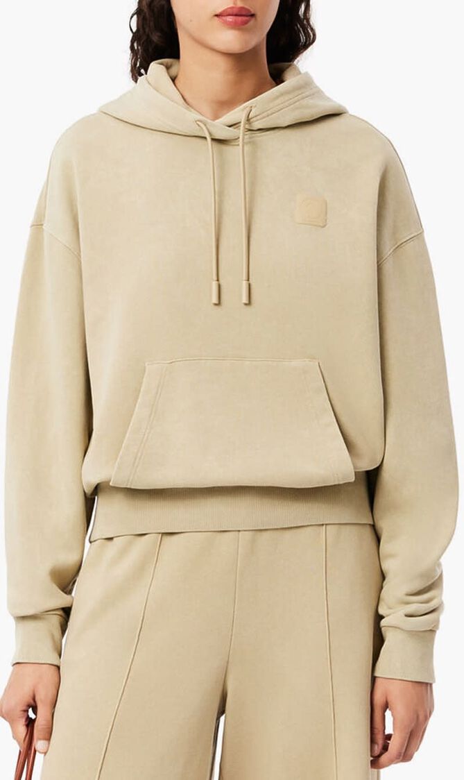 Wash Effect Oversized Hoodie