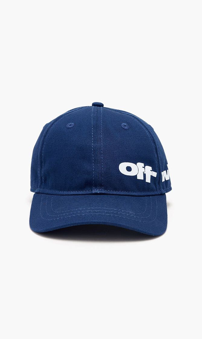 Type Graphic Baseball Blue - White