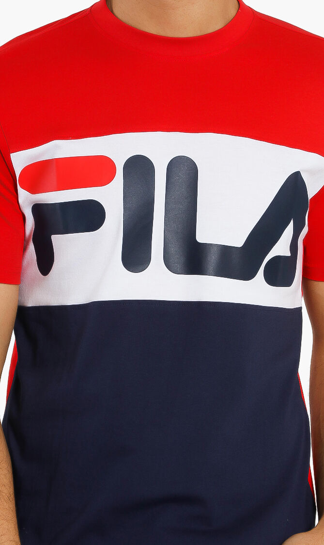 Fila colour block t shirt hotsell