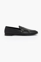 Leather Monk Strap Shoes