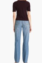 Crochet Collar Knit Polo