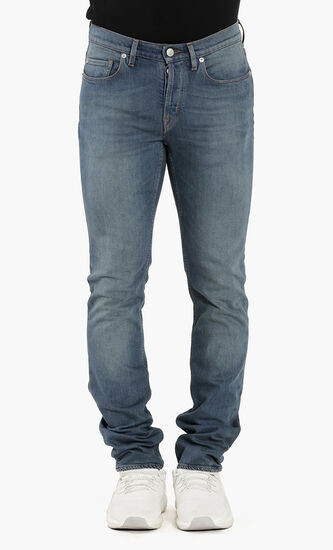 David Button Fly Jeans