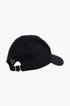 ARROW DRILL BASEBALL CAP BLACK WHITE