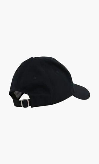 ARROW DRILL BASEBALL CAP BLACK WHITE