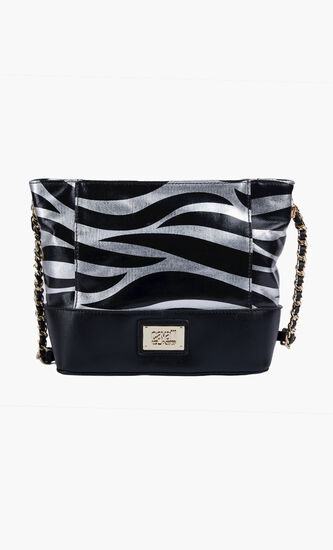 Class Deva Crossbody Bag Synthetic Black/Silver