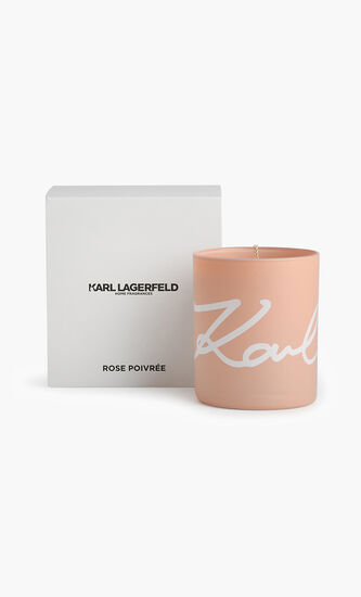 Rose Poivrée Scented Candle