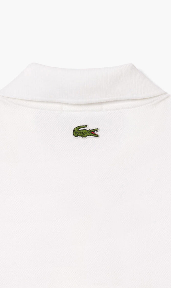 SHORT SLEEVED RIBBED COLLAR SHIRT