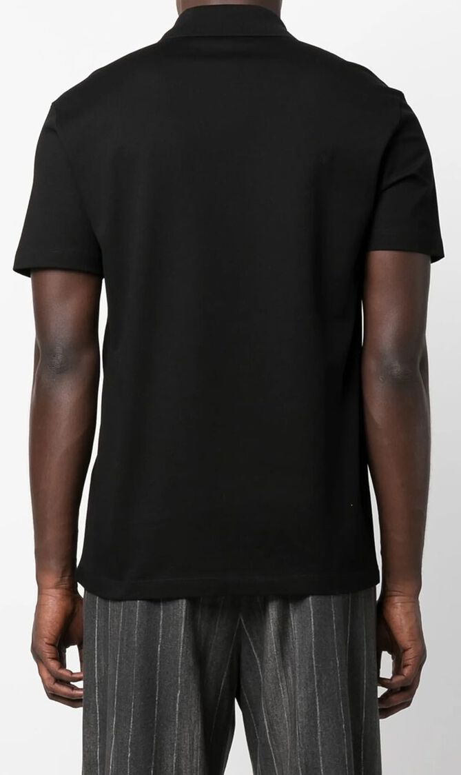 Medusa Embroidered Polo Shirt