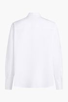 FLOWER POPLIN BLOUSE