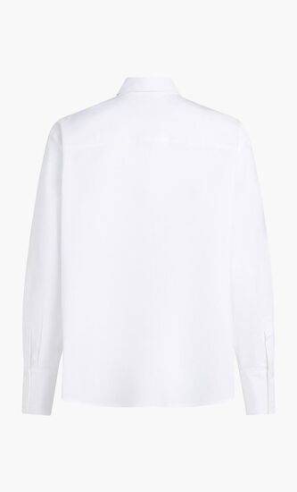 FLOWER POPLIN BLOUSE