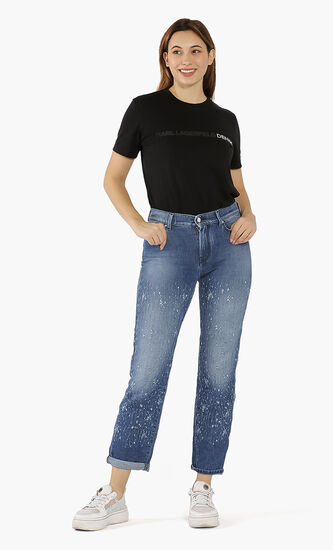Ripped Washed Jeans