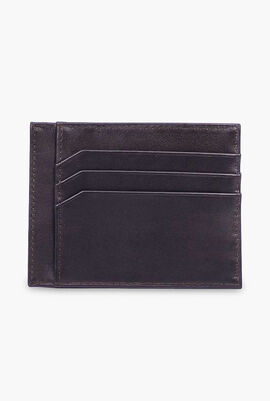 Noir Leather Card Holder