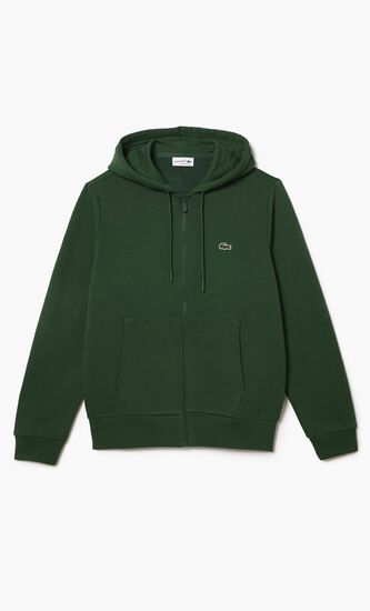 Zip-up Fleece Hoodie