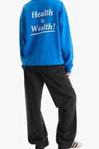 Health is Wealth Crew Sweatshirt