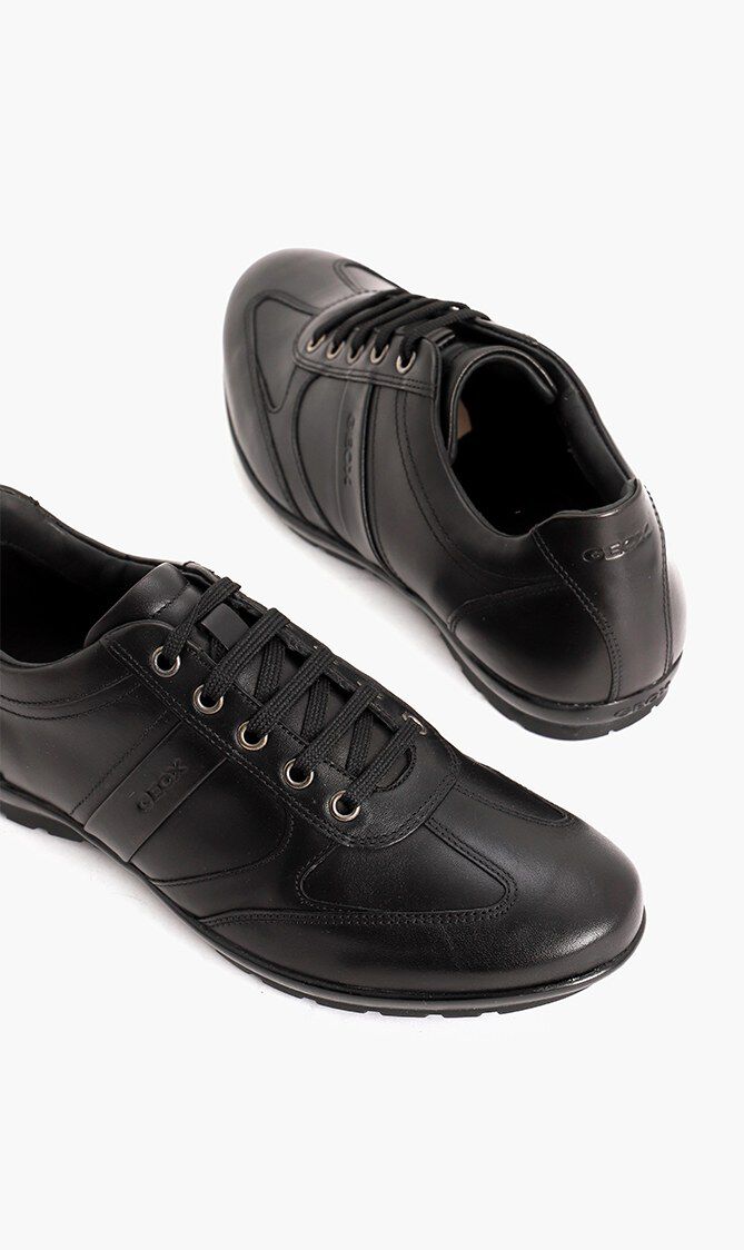 Symbol Leather Sneakers