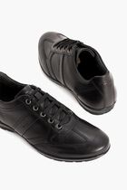 Symbol Leather Sneakers