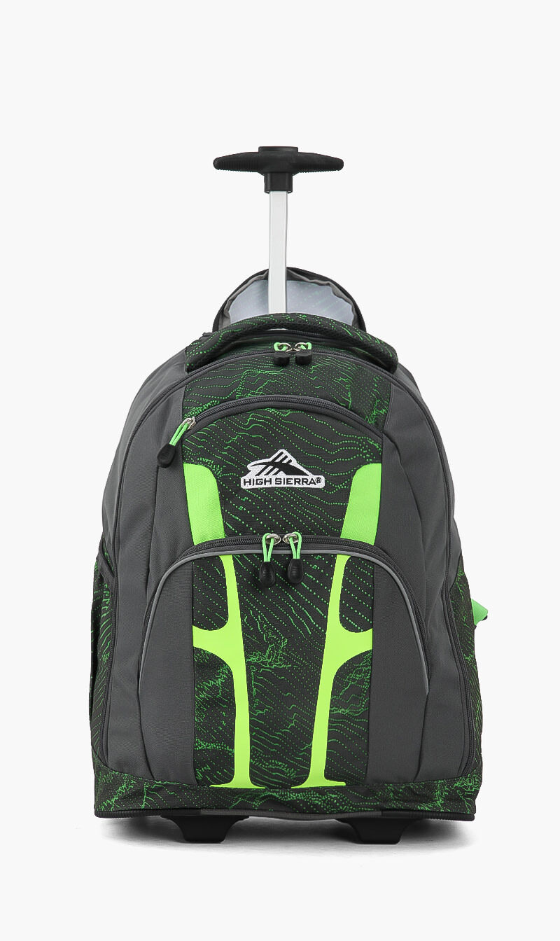 Light wheeled backpack top