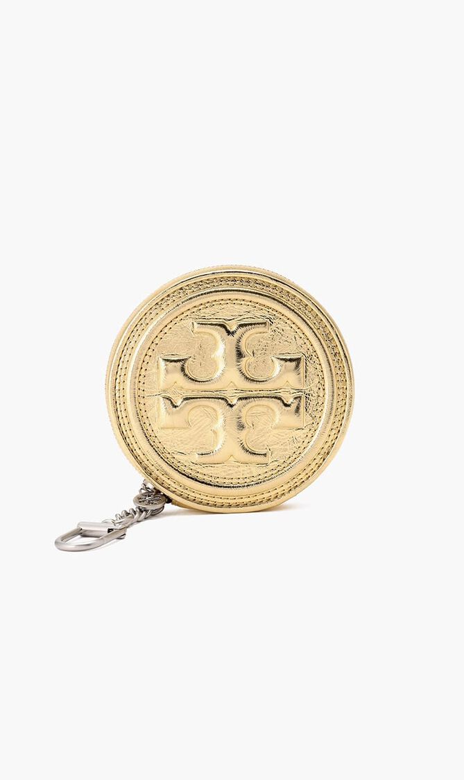 FLEMING SOFT METALLIC COIN POUCH KEY FOB