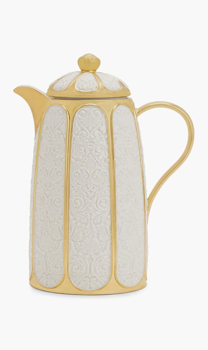 Amour Coffee & Tea Pot White