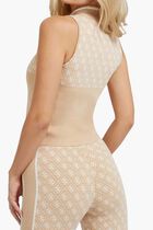 Sleeveless 4G Sweater Top