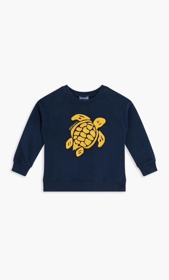 GALVIN SWEAT CR24 TURTEMB PLCD BLEU MARINE