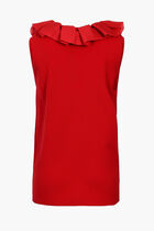 Rouches Sleevesless Blouse