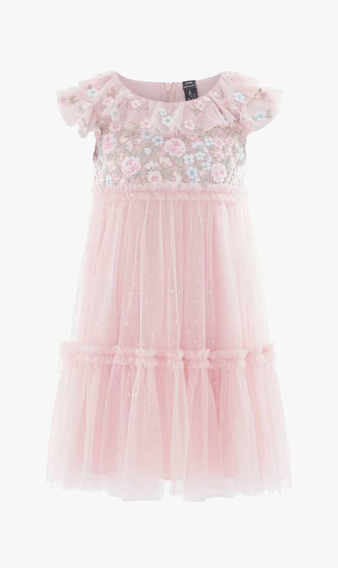 ANTOINETTES FLORAL BODICE KIDS DRESS