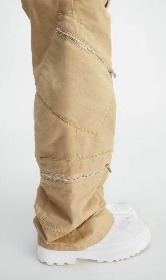 Cargo pants with Zip Pockets