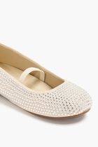 Crystal Ballet Flats