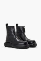 STIVALETTO SEMI-SHINY CALF LEATHER