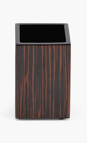 Macassar Ebony Brush Holder