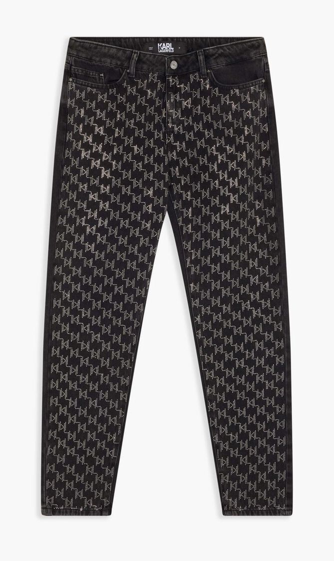 KL EMBELLISHED GF DENIM