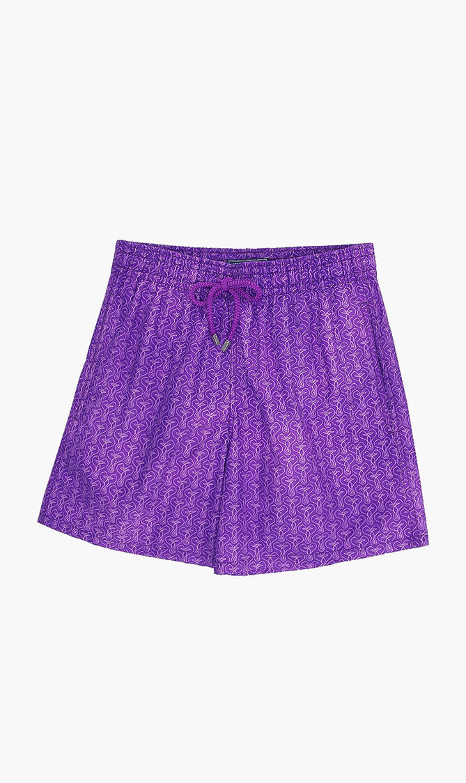 Orchid Printed Shorts