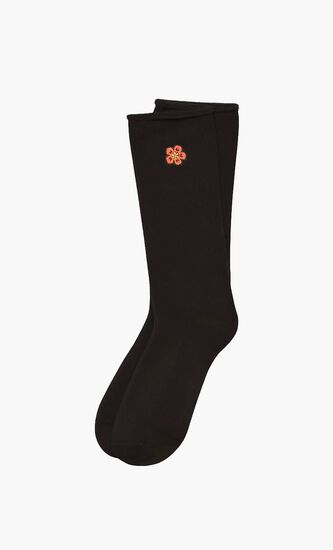 Boke Flower Embroidered Socks