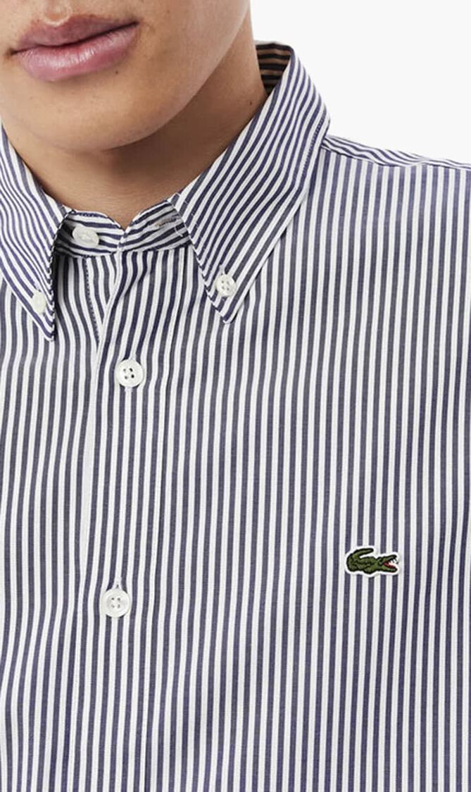 Regular Fit Striped Cotton Shirt