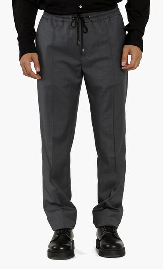 Casual Wool Sporty Trouser